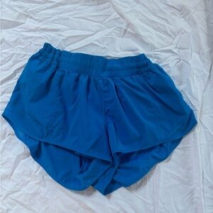 Lululemon blue low rise hotty hot 2.5